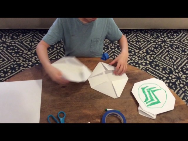 How to Make An Origami Shield