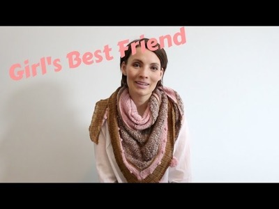 Kristy Glass Knits: Hygge- FO: A Girl's Best Friend Shawl