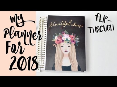 My 2018 Planner! Recollections Mini Agenda