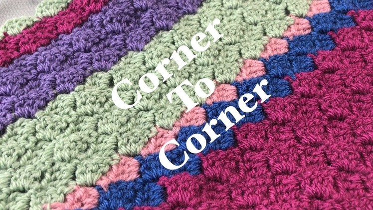Ophelia Talks about Corner To Corner Crochet Technique