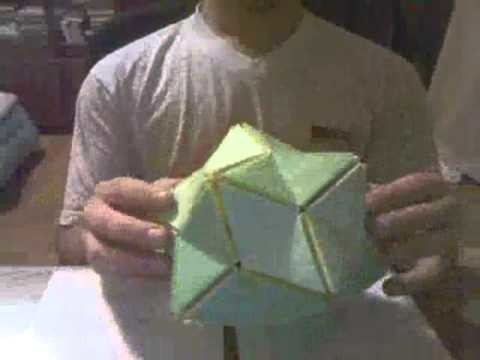 Origami, 3D-stars, 3D origami.wmv