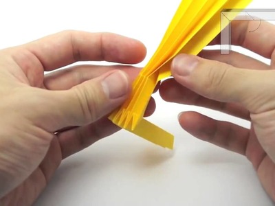 Origami letter D