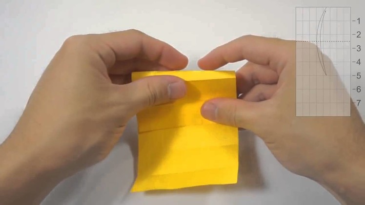 Origami letter f