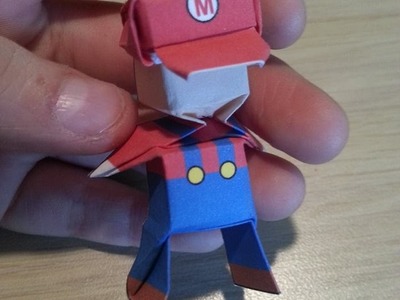 Origami Mario, Designed By Jo Nakashima - Not A Tutorial
