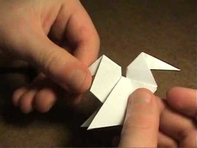 Origami rooster