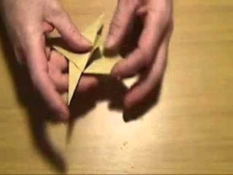 Origami WWII fighter plane part 1