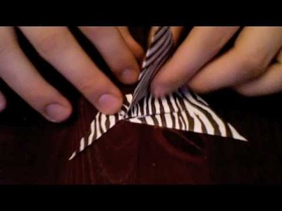 Origami Zebra Part 2