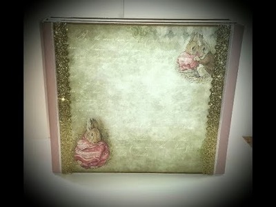 Peter Rabbit Folio Mini Album ( DT Vectoria Designs )