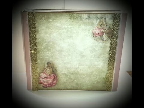 Peter Rabbit Folio Mini Album ( DT Vectoria Designs )