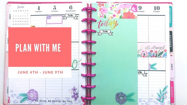 Plan With Me| Weekly Planning Spread | Classic Happy Planner | Organized Alaina