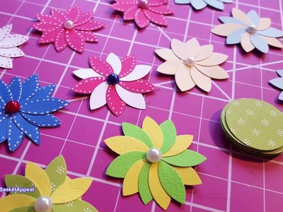 Quick & Easy Circle Punch Flowers | Paper Crafting