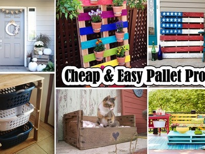 100 Cheap & Easy Pallet Projects | DIY Pallet