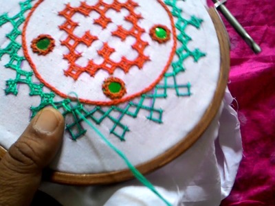 13.Sindhi tanka,  sindhi embroidery,kutch work,gujrati stitch.