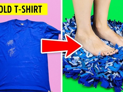 20 NEW DIY IDEAS FOR YOUR OLD T-SHIRTS