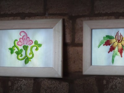 30 Hand Embroidery Designs by HandiWorks: Home Decorations Ideas