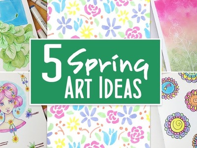 5 Spring Art and Drawing Ideas: More Ways to Fill Your Sketchbook
