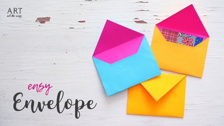DIY Easy Paper Envelope Tutorial | Craft Ideas