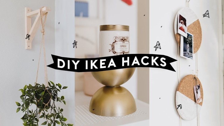 DIY IKEA HACKS - Super Affordable, Minimal + EASY! (2018). Lone Fox
