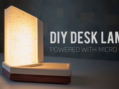 DIY LED Desk Lamp USB Powered [How To Make]
