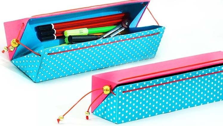 DIY Pencil Case : How to make Pencil Case from Waste Cardboard | Back to School | Best Out of Waste