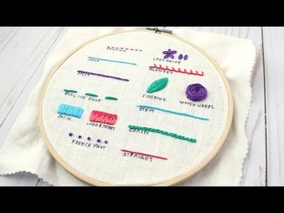 Embroidery Stitches Guide