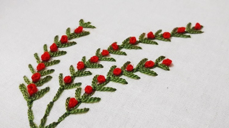 Hand Embroidery for Beginners by cherry blossom.