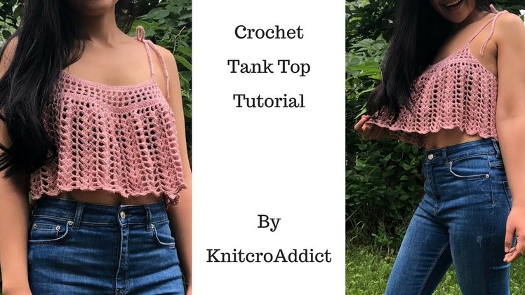 How to crochet tank top