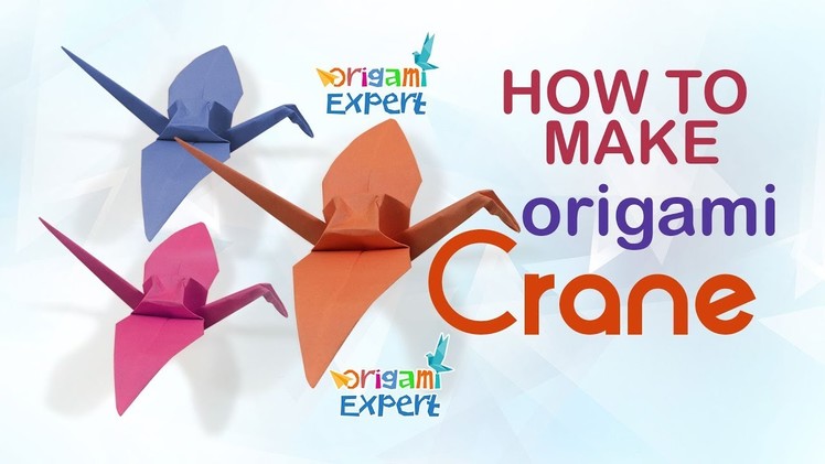 How to Make Origami Crane for Beginners