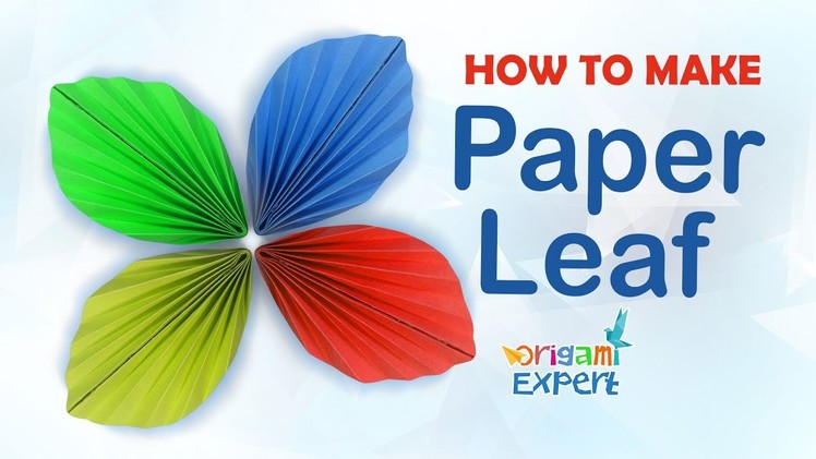 How to Make Origami Leaf Easy Tutorial