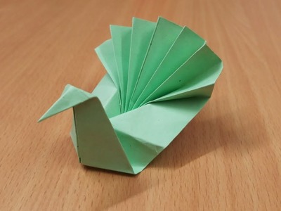 How to make origami paper bird (peacock) | Origami. Paper Folding Craft, Videos & Tutorials.