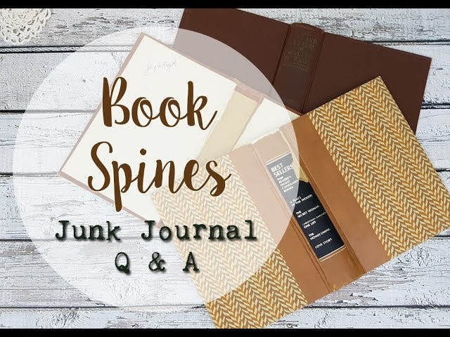 How To Reinforce Book Spines For Junk Journals