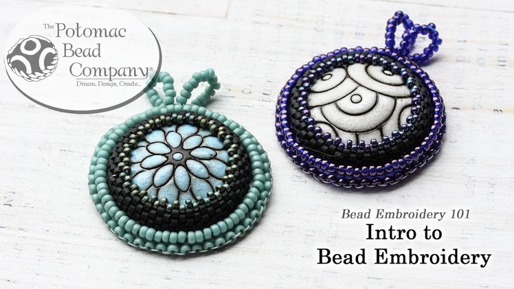 Intro to Bead Embroidery (Tutorial)