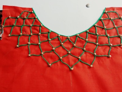 Latest and creative kurti neck design