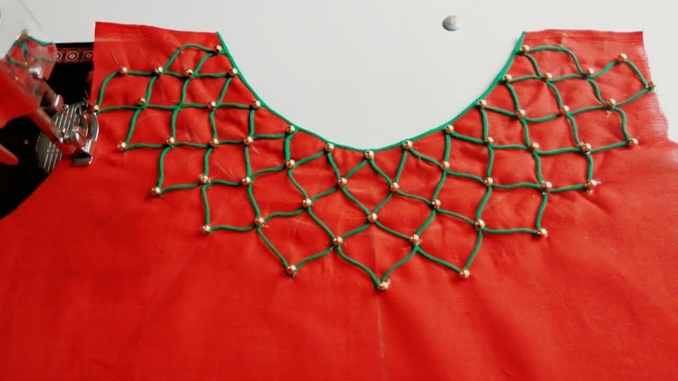 Latest and creative kurti neck design