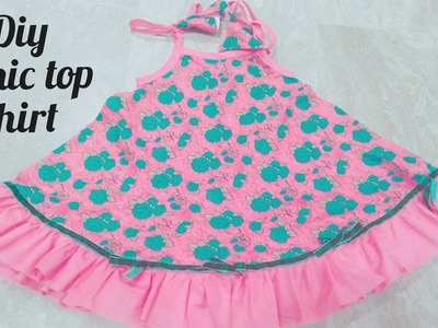 New trendy summer baby frocks design tutorial easy to make at home latest, baby.kids frock design