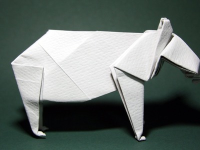 Origami Bear (John Montroll) - Part 4