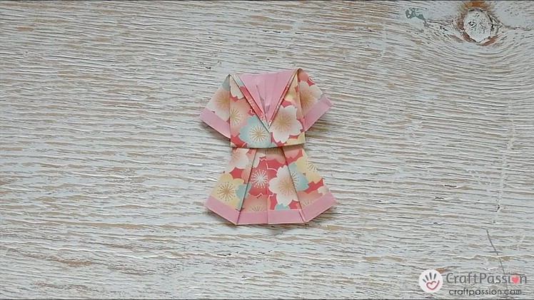 Origami | How to Fold An Origami Dress