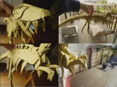 Origami T-REX Skeleton, Issei Yoshino