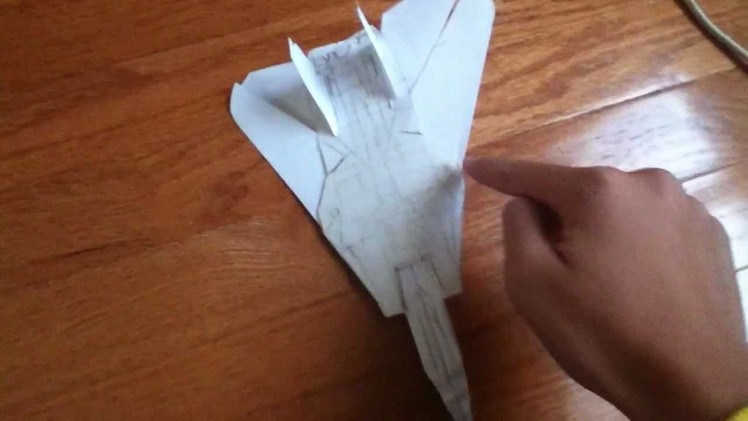 Paper F-14 Tomcat With Variable Sweep Wings (V1)