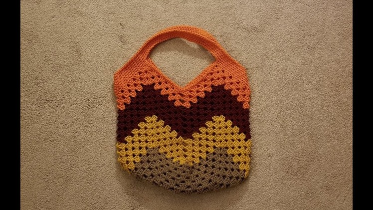 Part 1 - The Granny Stitch Bag Crochet Tutorial!