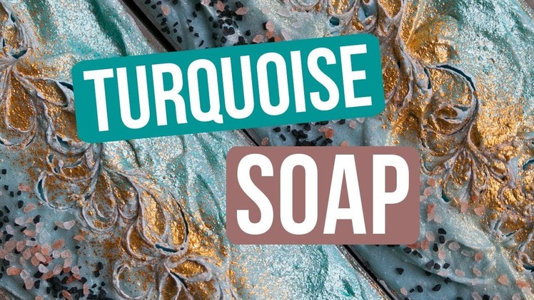 Turquoise Soap (Crystal, Gem, and Stone Collection) | Royalty Soaps
