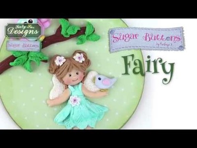 Using the Sugar Buttons Fairy Mould with Air Dry Clay