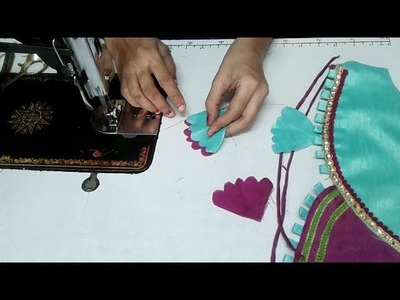 Very beautiful sleeves design cutting and sitching