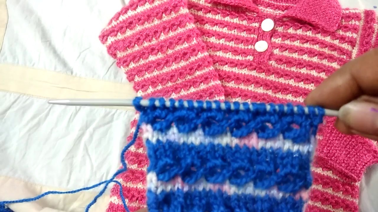 double colour sweater
