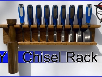 Chisel Rack DIY & Wood Mallet Holder