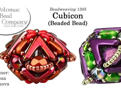 Cubicon Beaded Beads (Tutorial)