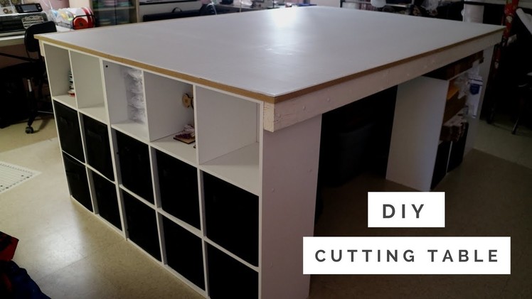 DIY: Cutting Table For Sewing Room | Yesenia