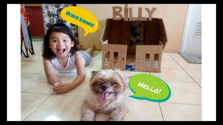 DIY Dog House out of A Balikbayan Box I DIY Project