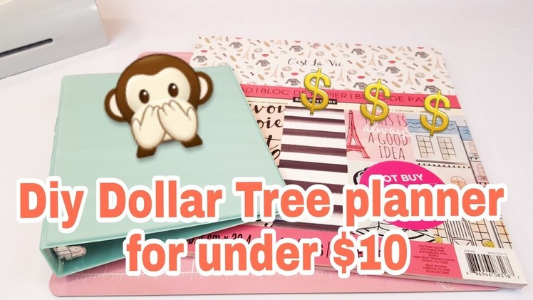 DIY Dollar Tree planner for under $10 | Planning With Eli