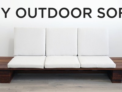DIY Outdoor Sofa